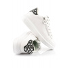 TENISKY KARL LAGERFELD KAPRI MIRROR STUDS ZIP LO WHITE LTHR TENISKY KARL LAGERFELD KAPRI MIRROR STUDS ZIP LO WHITE LTHR