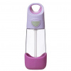 b.box Fľaša na pitie so slamkou 450 ml - sugar plum b.box Fľaša na pitie so slamkou 450 ml - sugar plum