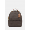 Ruksak MICHAEL Michael Kors SABLE dámsky, hnedá farba, malý, vzorovaný, 30T5G3XB2B ONE SIZE Ruksak MICHAEL Michael Kors SABLE dámsky, hnedá farba, malý, vzorovaný, 30T5G3XB2B ONE SIZE