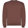 Clasica unisex sveter s výstrihom crewneck, červená Pale, XL Clasica unisex sveter s výstrihom crewneck, červená Pale, XL
