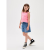 GAP Detské džínsové šortky Mid Rise drawstring Tmavomodrá 14 GAP Detské džínsové šortky Mid Rise drawstring Tmavomodrá 14