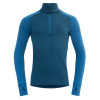 DEVOLD Expedition Merino Silk Zip Man, Flood/Blue - L DEVOLD Expedition Merino Silk Zip Man, Flood/Blue - L