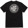 pánske tričko HUF REGIONAL PUFF TEE Black M pánske tričko HUF REGIONAL PUFF TEE Black M