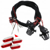 4xKABLE NAPÁJACIE LED DVERE VW PASSAT GOLF 4xKABLE NAPÁJACIE LED DVERE VW PASSAT GOLF