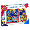 Ravensburger Požárník Sam Do akce! 3 x 49 dielov Ravensburger Požárník Sam Do akce! 3 x 49 dielov