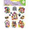 Zmyvateľné tetovania Funny Dogs 15x20cm Happy Color Zmyvateľné tetovania Funny Dogs 15x20cm Happy Color