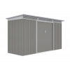Záhradný domček G21 GRAH 483 - 340 x 142 cm, metalický šedý Záhradný domček G21 GRAH 483 - 340 x 142 cm, metalický šedý