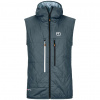 Ortovox Swisswool Piz Boe Vest Men's Farba: Dark Arctic Grey, Veľkosť: M Ortovox Swisswool Piz Boe Vest Men's Farba: Dark Arctic Grey, Veľkosť: M