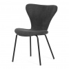 Autronic Židle jídelní, šedá látka, nohy černý kov CT-S8010 GREY2 Autronic Židle jídelní, šedá látka, nohy černý kov CT-S8010 GREY2