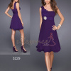 Fialové koktejlové šaty Fialové koktejlové šaty