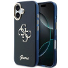Guess IML 4G Script Metal Logo kryt iPhone 17 modrý 57983128932 Guess IML 4G Script Metal Logo kryt iPhone 17 modrý 57983128932