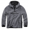 Brandit flísový pulóver Teddyfleece Worker, anthracite - XL Brandit flísový pulóver Teddyfleece Worker, anthracite - XL