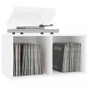 Úložný box na LP dosky drevotrieska Dekorhome Úložný box na LP dosky drevotrieska Dekorhome