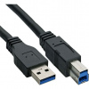 InLine 35303 USB kábel USB 3.2 Gen 1 (3.1 Gen 1) 0,3 m USB A USB B Čierna (35303) InLine 35303 USB kábel USB 3.2 Gen 1 (3.1 Gen 1) 0,3 m USB A USB B Čierna (35303)