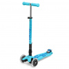 Detská skladacia kolobežka Micro Maxi Deluxe LED farba Bright Blue Detská skladacia kolobežka Micro Maxi Deluxe LED farba Bright Blue