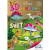 Helma 365 3D maľovanky dinosaurím svet 2v1 Helma 365 3D maľovanky dinosaurím svet 2v1