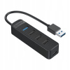 Hub Orico TWU32-4A USB-A 3.0 / 4x USB-A 3.0 + 3x USB-A 2.0 + USB-C 5V/3A - Rozbočovač Hub Orico TWU32-4A USB-A 3.0 / 4x USB-A 3.0 + 3x USB-A 2.0 + USB-C 5V/3A - Rozbočovač