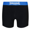 Lonsdale Lonsdale Trunk Shorts 2 Pack Boys Black/Brt Blue 13 rokov Lonsdale Lonsdale Trunk Shorts 2 Pack Boys Black/Brt Blue 13 rokov