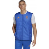 Bunda bez rukávov adidas Real Madrid Pad Vest L M HG8685 Veľkosť: S Bunda bez rukávov adidas Real Madrid Pad Vest L M HG8685 Veľkosť: S