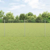 Sítový plot s příčkou 10 x 1 m (Š x V) Žárově zinkovaná ocel 3336296 Sítový plot s příčkou 10 x 1 m (Š x V) Žárově zinkovaná ocel 3336296
