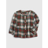 GAP Baby košeľový top peplum Viacfarebná 2 ROKY GAP Baby košeľový top peplum Viacfarebná 2 ROKY