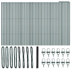 zahrada-XL Stĺp na plot. Sivá 100 x 1,5 m (36 mm sieť) Ocel a PVC 3352897 zahrada-XL Stĺp na plot. Sivá 100 x 1,5 m (36 mm sieť) Ocel a PVC 3352897