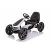 Mamido Mamido Detská šliapacia motokára Mercedes XMX610 biela | ECO koža | Polohovateľné sedadlo Mamido Mamido Detská šliapacia motokára Mercedes XMX610 biela | ECO koža | Polohovateľné sedadlo