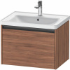 DURAVIT Ketho 2 závesná skrinka pod umývadlo, 1 zásuvka, 634 x 455 x 440 mm, orech prírodný, K25082079790000 DURAVIT Ketho 2 závesná skrinka pod umývadlo, 1 zásuvka, 634 x 455 x 440 mm, orech prírodný, K25082079790000