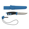 Nôž Companion Spark (S) Morakniv® – Strieborná čepeľ - Satin, Modrá Nôž Companion Spark (S) Morakniv® – Strieborná čepeľ - Satin, Modrá