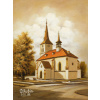 Obraz Dolný Kubín kostol 3, VBart PREVEDENIE: OBRAZ na plátne blindrám, ROZMER v cm/TYP OKRAJA: 90x60 Obraz Dolný Kubín kostol 3, VBart PREVEDENIE: OBRAZ na plátne blindrám, ROZMER v cm/TYP OKRAJA: 90x60
