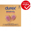 Durex Sensual Extra Lube prezervatívy 3 ks Durex Sensual Extra Lube prezervatívy 3 ks