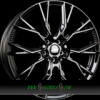 AEZ TORONTO 8x18 5x112 ET54.00 black - schwarz glänzend AEZ TORONTO 8x18 5x112 ET54.00 black - schwarz glänzend