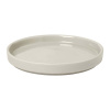 Biely keramický tanier Blomus Pilar, ø 14 cm Biely keramický tanier Blomus Pilar, ø 14 cm