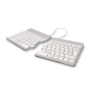R-GO Tools Split Break Bluetooth® klávesnica US anglická, QWERTY biela ergonomická; RGOSBUSWLWH R-GO Tools Split Break Bluetooth® klávesnica US anglická, QWERTY biela ergonomická; RGOSBUSWLWH