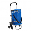 Nákupný vozík 3 v 1 na schody - objem 56 l, modrý Nákupný vozík 3 v 1 na schody - objem 56 l, modrý