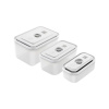 Sada vákuových dóz na potraviny Zwilling Fresh & Save, plast, 3 ks, 36804-003 Sada vákuových dóz na potraviny Zwilling Fresh & Save, plast, 3 ks, 36804-003