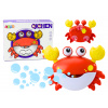 LEAN TOYS Stroj na bubliny s červeným krabom LEAN TOYS Stroj na bubliny s červeným krabom