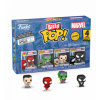 Funko Bitty Pop! Spider-Man SpiderMan, Green Goblin, J. Jonah Jameson, Spiderman Funko Bitty Pop! Spider-Man SpiderMan, Green Goblin, J. Jonah Jameson, Spiderman