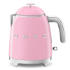 Smeg Rýchlovarná mini kanvica 50´s Retro Style, KLF05, 0,8 l, ružová KLF05PKEU Smeg Rýchlovarná mini kanvica 50´s Retro Style, KLF05, 0,8 l, ružová KLF05PKEU