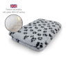 DRYBED Premium Vet Bed Small Paws šedý + čierne labky 150 x 100 cm DRYBED Premium Vet Bed Small Paws šedý + čierne labky 150 x 100 cm