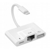 OSVETLENIE ETHERNETOVÝ ADAPTÉR 3v1 RJ45 USB C OSVETLENIE ETHERNETOVÝ ADAPTÉR 3v1 RJ45 USB C