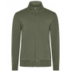 Hrm Pánska prémiová mikina HRM1001 Olive M Hrm Pánska prémiová mikina HRM1001 Olive M