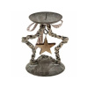 Vianočný svietnik hviezdička - tmavý 10 x 15 cm Vianočný svietnik hviezdička - tmavý 10 x 15 cm