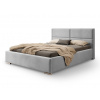 Wilsondo Čalúnená manželská posteľ s úložným priestorom Loretta 140x200 - svetlosivá Wilsondo Čalúnená manželská posteľ s úložným priestorom Loretta 140x200 - svetlosivá