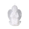 Vianočná sviečka Anjel Rafael 14 cm biela Vianočná sviečka Anjel Rafael 14 cm biela