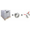 Redukcia AL na ventil na 1000L IBC kontajner Redukcia AL na ventil na 1000L IBC kontajner