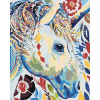 Maľovanie podľa čísel – Kvetinová biela kobyla, 80 × 100 cm, bez rámu a bez napnutia plátna 8596530013747 Maľovanie podľa čísel – Kvetinová biela kobyla, 80 × 100 cm, bez rámu a bez napnutia plátna 8596530013747