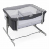 CHICCO Postieľka Next2Me Twins pre dvojičky - Magnet Grey CHICCO Postieľka Next2Me Twins pre dvojičky - Magnet Grey