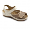 Leon 934 Dámske zdravotné kožené sandále 37 - 23cm, béžová, 4,5 cm Leon 934 Dámske zdravotné kožené sandále 37 - 23cm, béžová, 4,5 cm