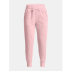Under Armour Dievčenské nohavice Rival Fleece LU Joggers Ružová YXL Under Armour Dievčenské nohavice Rival Fleece LU Joggers Ružová YXL